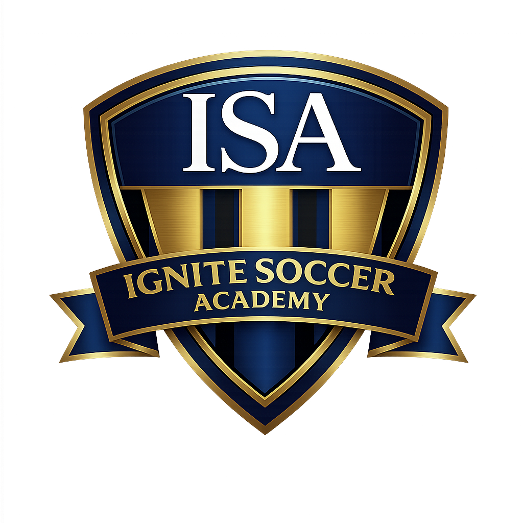 Ignite Soccer Academy logo design